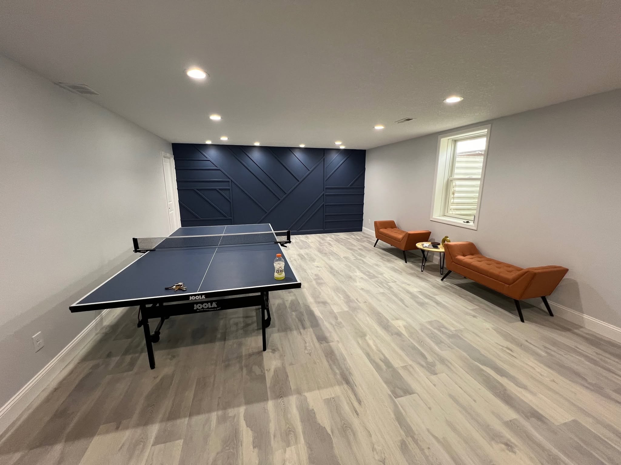 Basement construction project