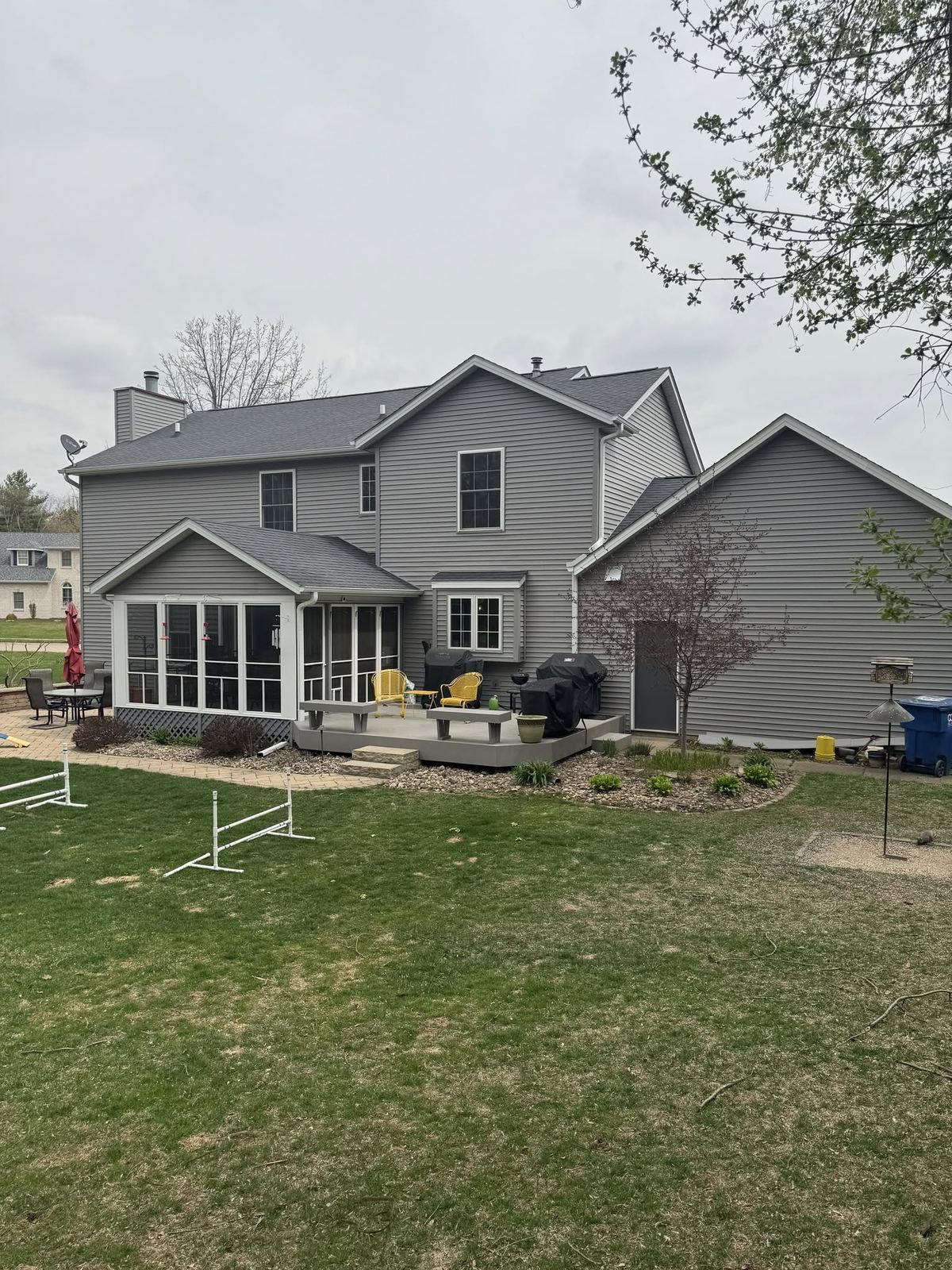 two story home exterior