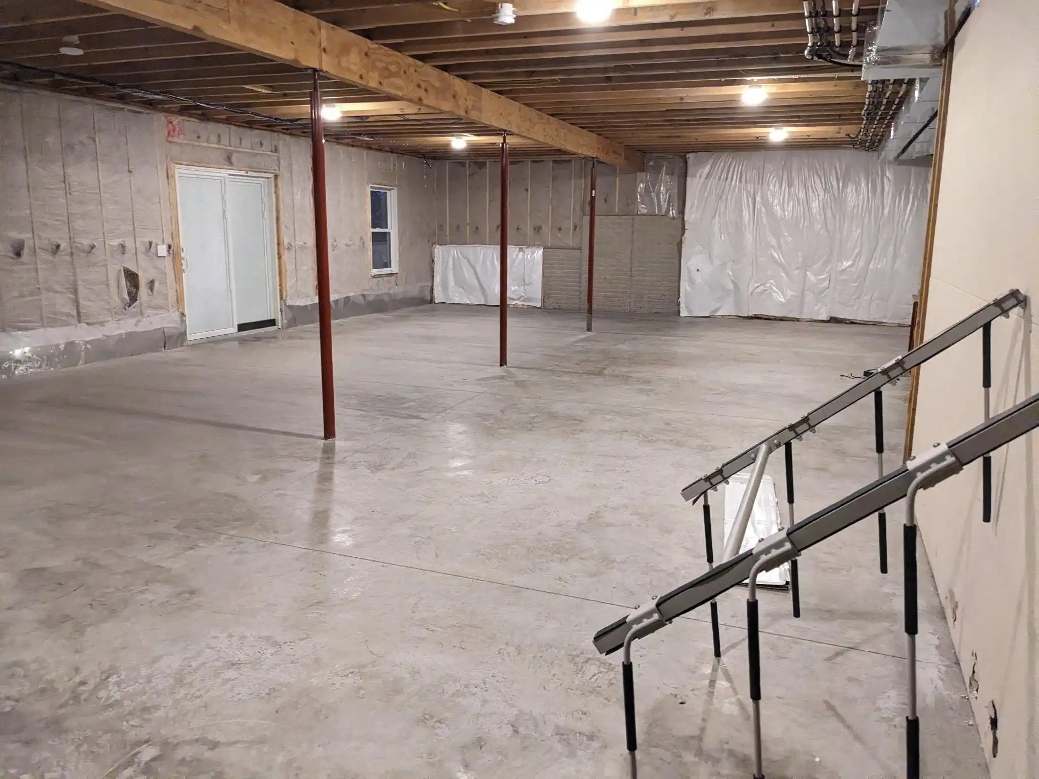 Basement floor plan Davenport IA